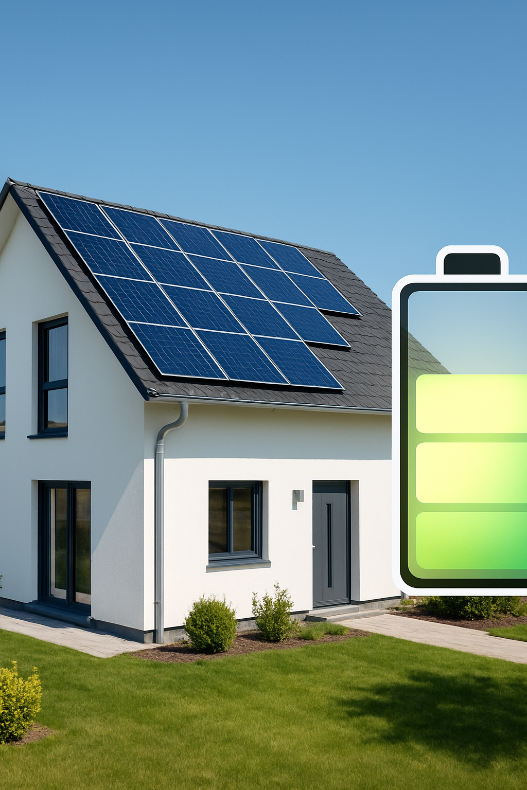 Photovoltaik-Speicher im Haus