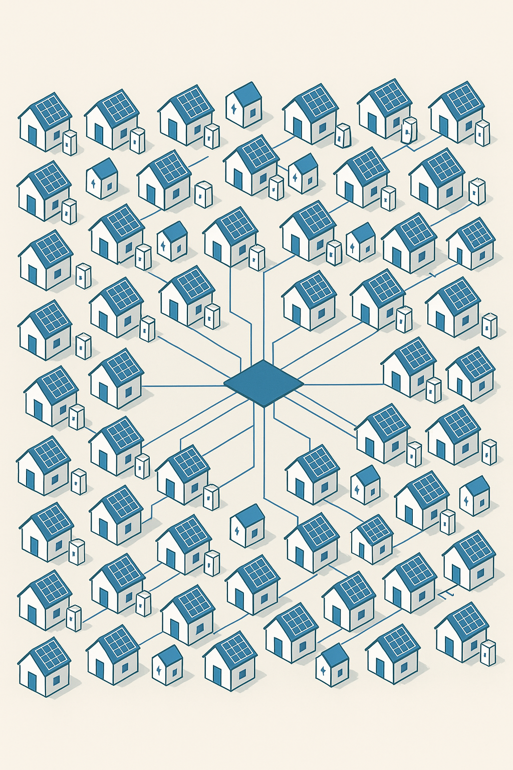 Infografik: Virtuelles Kraftwerk aus 100.000 Heimspeichern, 535 MW Einspeisung